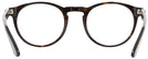 Round Dark Havana Ray-Ban 5283L Single Vision Full Frame View #4