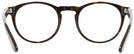 Round Dark Havana Ray-Ban 5283L Progressive No-Lines View #4