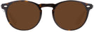Round Dark Havana Ray-Ban 5283L Progressive Reading Sunglasses View #2