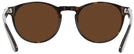 Round Dark Havana Ray-Ban 5283L Progressive Reading Sunglasses View #4