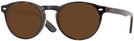 Round Dark Havana Ray-Ban 5283L Progressive Reading Sunglasses View #1