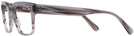 Square Striped Grey Ray-Ban 5388L Single Vision Full Frame View #3