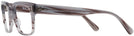 Square Striped Grey Ray-Ban 5388L Computer Style Progressive View #3