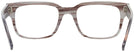Square Striped Grey Ray-Ban 5388L Single Vision Full Frame View #4