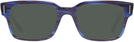 Square Striped Blue Ray-Ban 5388L Progressive Reading Sunglasses View #2