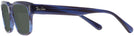 Square Striped Blue Ray-Ban 5388L Progressive Reading Sunglasses View #3