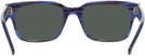 Square Striped Blue Ray-Ban 5388L Progressive Reading Sunglasses View #4