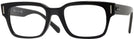 Square Shiny Black Ray-Ban 5388 Computer Style Progressive View #1
