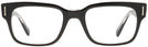 Square Black On Transparent Ray-Ban 5388 Progressive No-Lines View #2