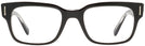 Square Black On Transparent Ray-Ban 5388 Computer Style Progressive View #2