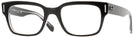 Square Black On Transparent Ray-Ban 5388 Progressive No-Lines View #1