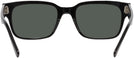 Square Shiny Black Ray-Ban 5388 Progressive Reading Sunglasses View #4