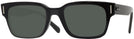 Square Shiny Black Ray-Ban 5388 Progressive Reading Sunglasses View #1