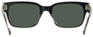 Square Black On Transparent Ray-Ban 5388 Progressive Reading Sunglasses View #4
