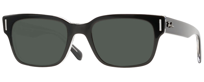 Square Black On Transparent Ray-Ban 5388 Progressive Reading Sunglasses View #1