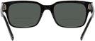 Square Shiny Black Ray-Ban 5388 Bifocal Reading Sunglasses View #4
