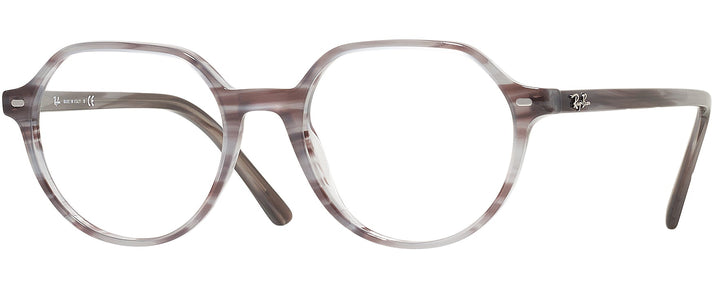 Round Ray-Ban 5395 Single Vision Full Frame View #1