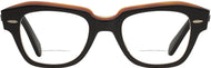 Black On Transparent Brown #2