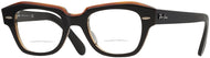 Black On Transparent Brown #1