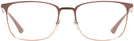 Square Beige On Copper Ray-Ban 6421 Single Vision Full Frame View #2