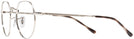 Round Silver Ray-Ban 6465 Progressive No-Lines View #3