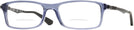 Rectangle Trans Blue Ray-Ban 7017 Bifocal View #1