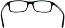 Rectangle Matte Black Ray-Ban 7017 Single Vision Full Frame View #4