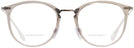 Round Trans Grey Ray-Ban 7140 Bifocal View #2