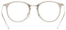 Round Trans Grey Ray-Ban 7140 Computer Style Progressive View #4