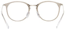 Round Trans Grey Ray-Ban 7140 Progressive No-Lines View #4