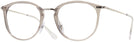 Round Trans Grey Ray-Ban 7140 Computer Style Progressive View #1
