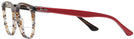 Square Brown / Striped Grey Ray-Ban 7151 Bifocal View #3