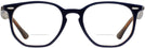 Square Blue on Havana Red Ray-Ban 7151 Bifocal View #2