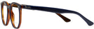 Square Blue on Havana Red Ray-Ban 7151 Bifocal View #3
