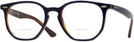 Square Blue on Havana Red Ray-Ban 7151 Bifocal View #1