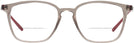 Square Trans Grey Ray-Ban 7185 Bifocal View #2