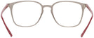 Square Trans Grey Ray-Ban 7185 Computer Style Progressive View #4