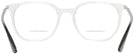 Round,Square Transparent Ray-Ban 7190 Bifocal View #4