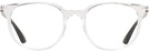 Round,Square Transparent Ray-Ban 7190 Single Vision Full Frame View #2
