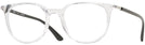 Round,Square Transparent Ray-Ban 7190 Computer Style Progressive View #1
