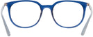 Round,Square Trans Blue Ray-Ban 7190 Single Vision Full Frame View #4