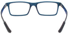Rectangle Blue Ray-Ban 8901 Single Vision Full Frame View #4
