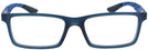 Rectangle Blue Ray-Ban 8901 Bifocal View #2