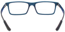 Rectangle Blue Ray-Ban 8901 Bifocal View #4