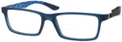 Rectangle Blue Ray-Ban 8901 Bifocal View #1