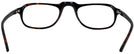 Rectangle Tortoise CEO Single Vision Half Frame View #4