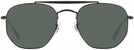 Aviator Black Ray-Ban 3648 Progressive Reading Sunglasses View #2