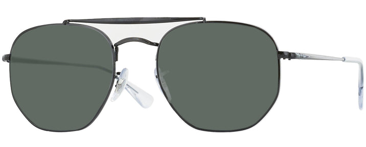 Aviator Black Ray-Ban 3648 Progressive Reading Sunglasses View #1