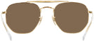 Aviator Gold Ray-Ban 3648 Progressive Reading Sunglasses View #4