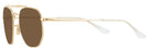 Aviator Gold Ray-Ban 3648 Progressive Reading Sunglasses View #3